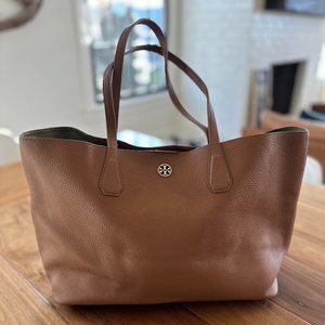 Tory Burch Large Leather Tote in Camel - Excellent Condition